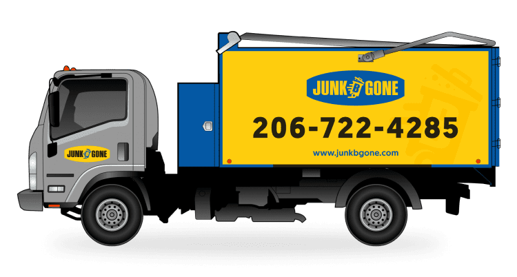 Junk Removal Seattle Truck by Junk B Gone