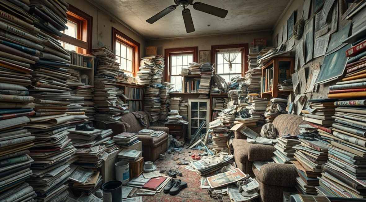 How a hoarding house looks like