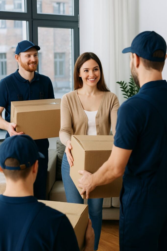 Furniture and household items ready for removal