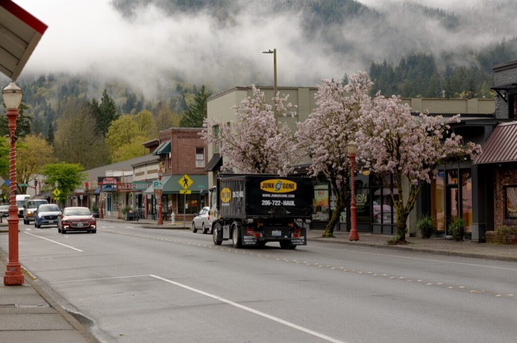 Junk B Gone truck in Issaquah, WA — junk removal in Issaquah