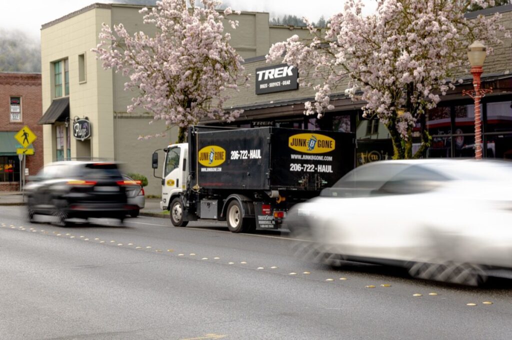 Junk B Gone truck in Issaquah, WA — Issaquah junk removal