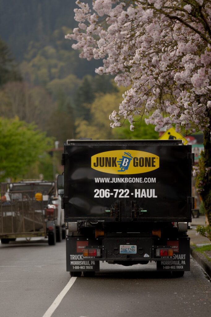 Junk B Gone truck in Issaquah, WA — same-day junk removal