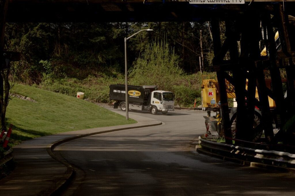 Junk B Gone truck in Kirkland, WA — Kirkland junk removal