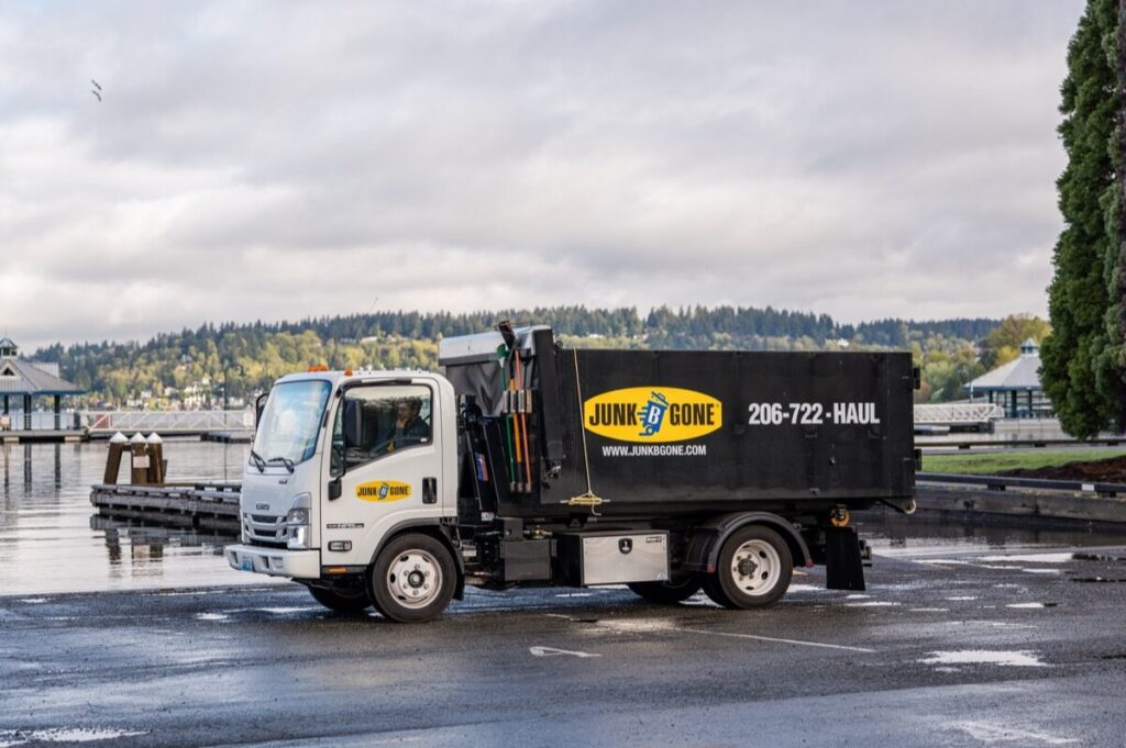 Junk B Gone truck in Kirkland, WA — Kirkland junk removal
