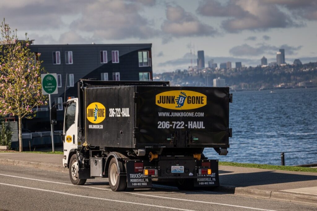Junk B Gone truck in Kirkland, WA — Kirkland junk hauling