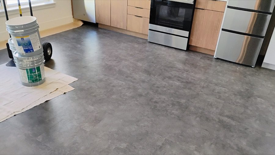 Apartment kitchen cleared and turn-ready at Hilite Apartments, Seattle