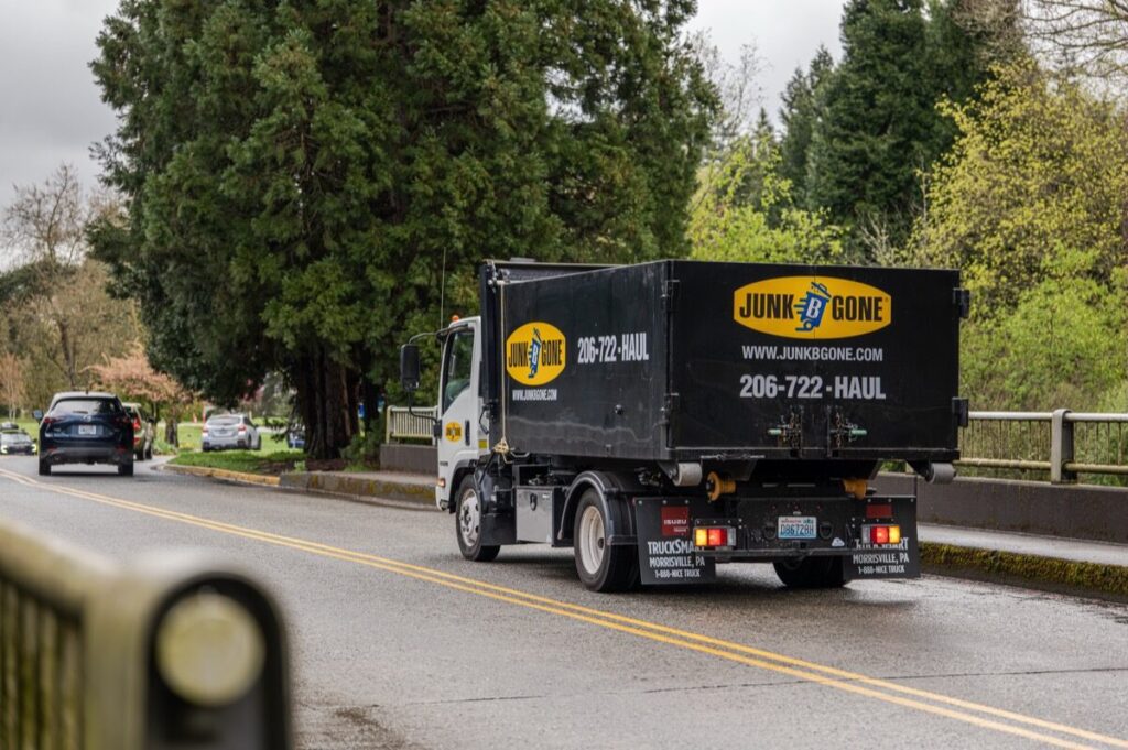 Junk B Gone truck in Redmond, WA — Redmond junk removal