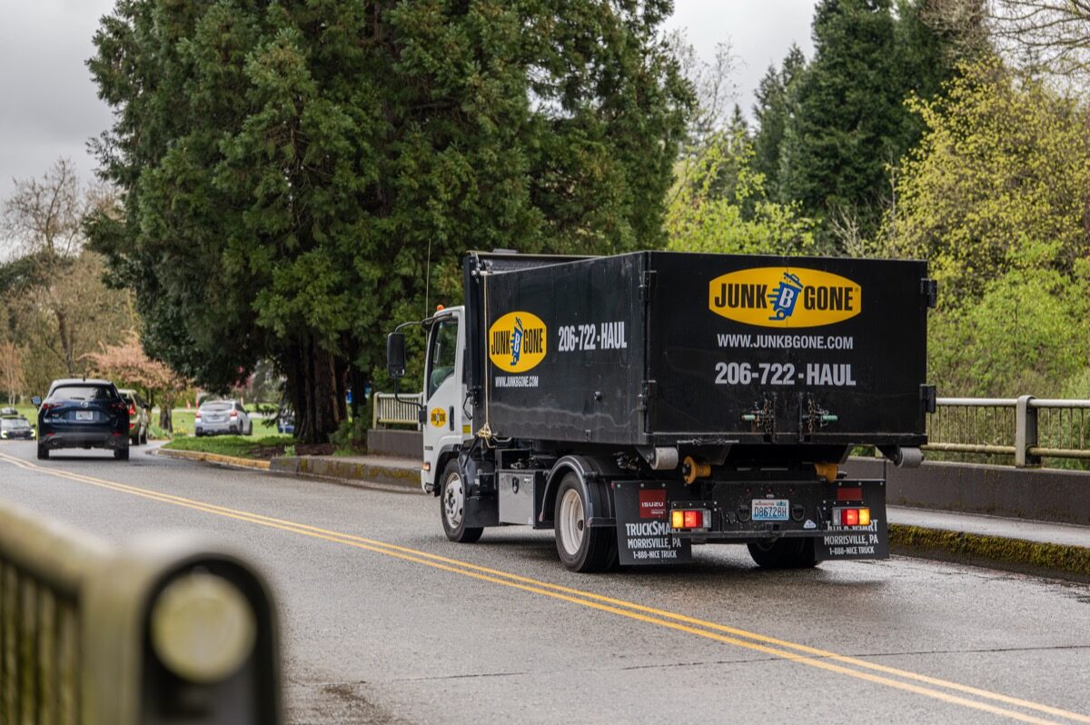 Junk B Gone truck in Redmond, WA — Redmond junk removal