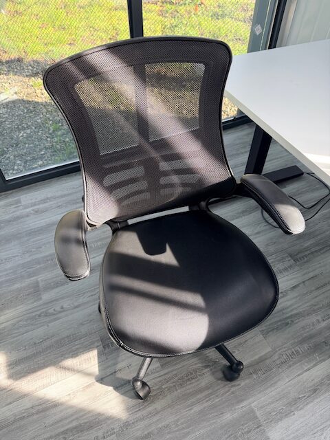 One of 60+ quality office chairs rescued from a Seattle cleanout